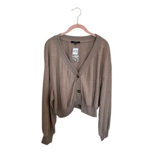 NWT Super Soft Beige Cardigan